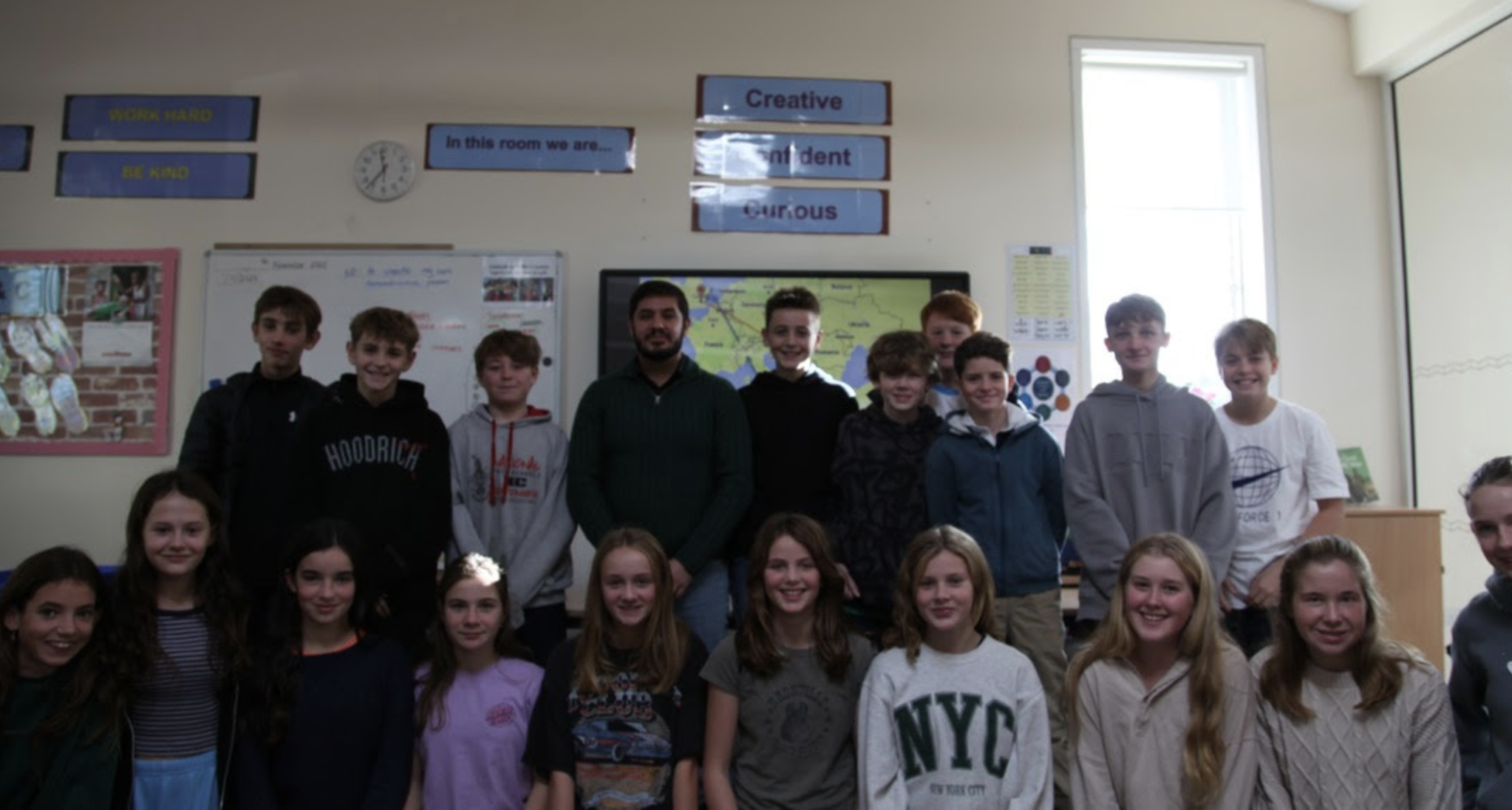 Syrian Refugee Dentist Shares his Inspiring Story with Pupils